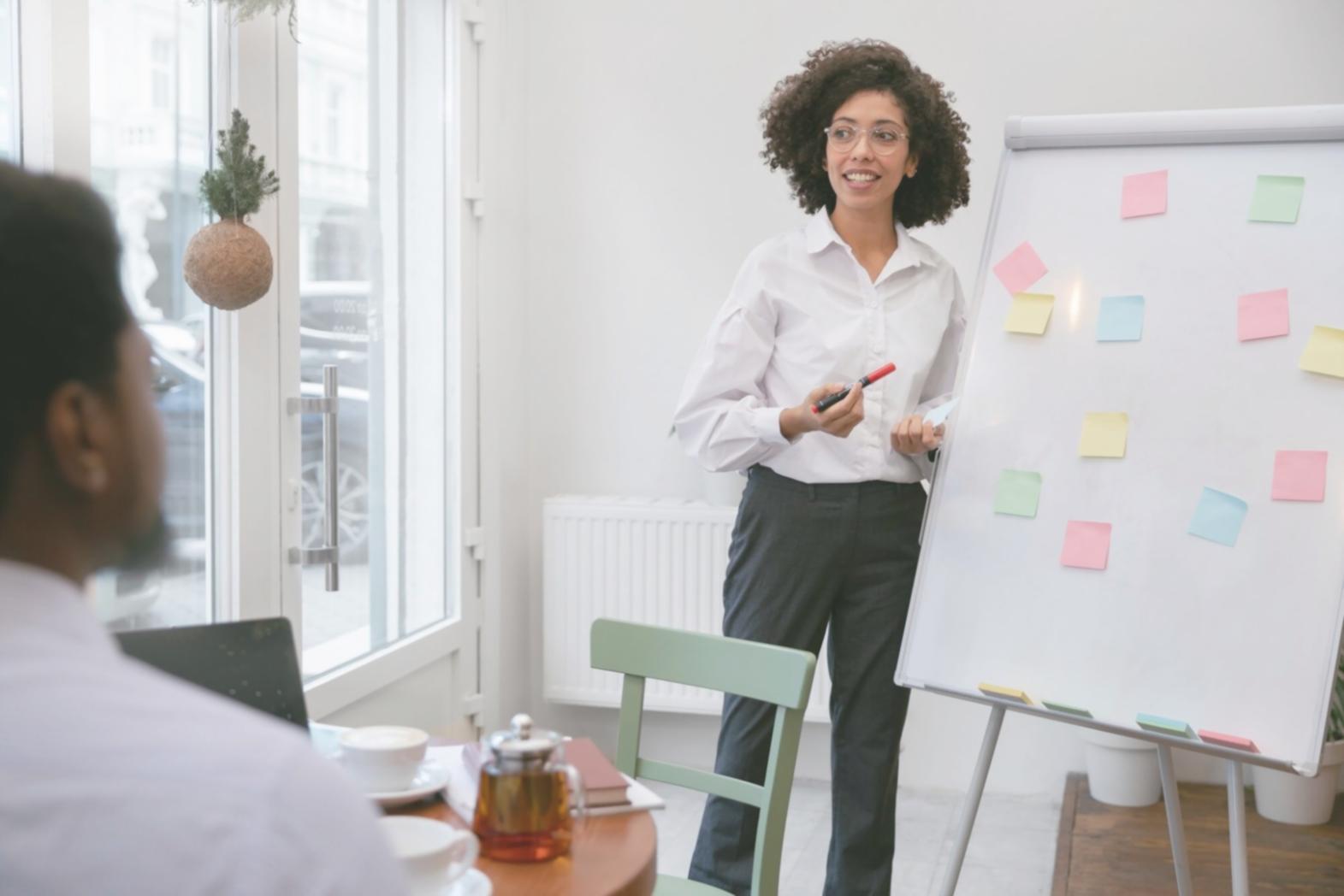 Espace de travail pour l'apprentissage à distance en finance
